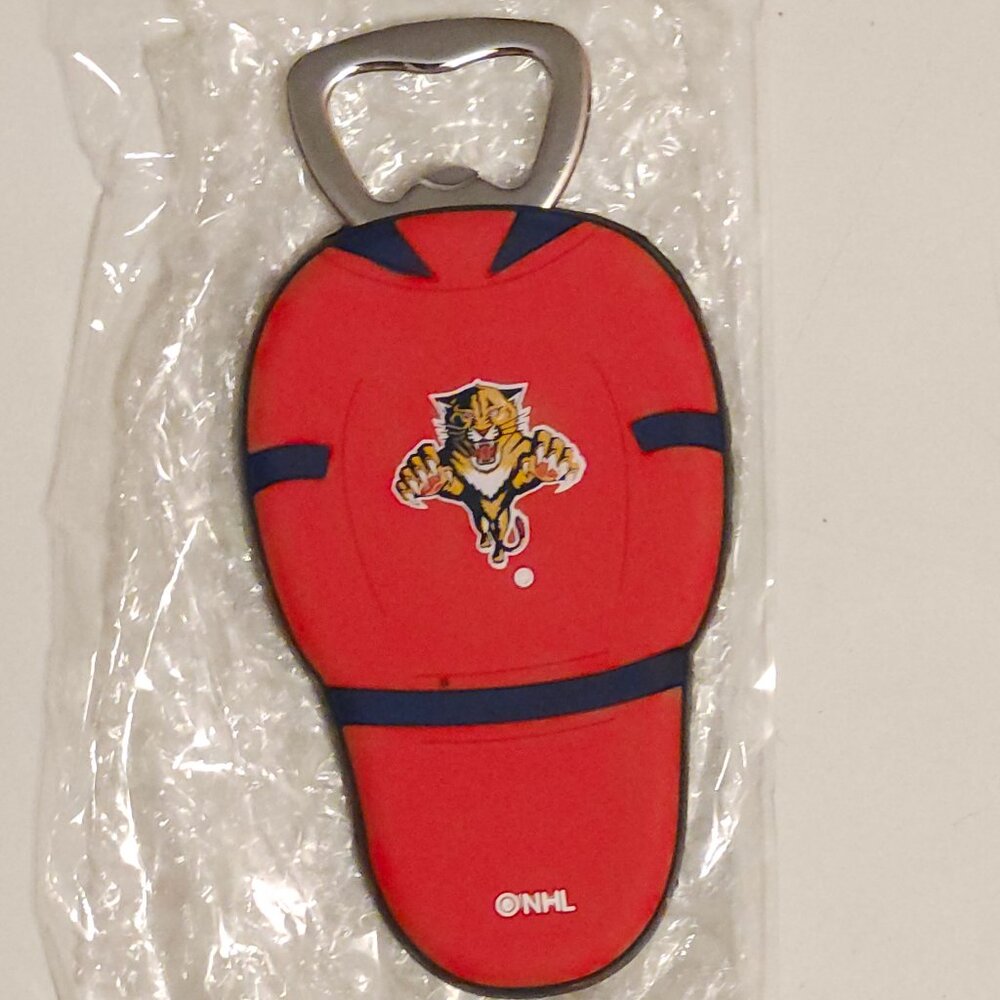 COORS light Molson Mini Jersey Bottle Openers NHL Florida Panthers